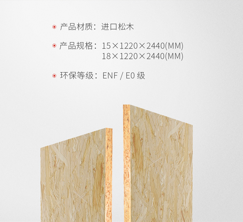 鸿运国际OSB欧松板规格