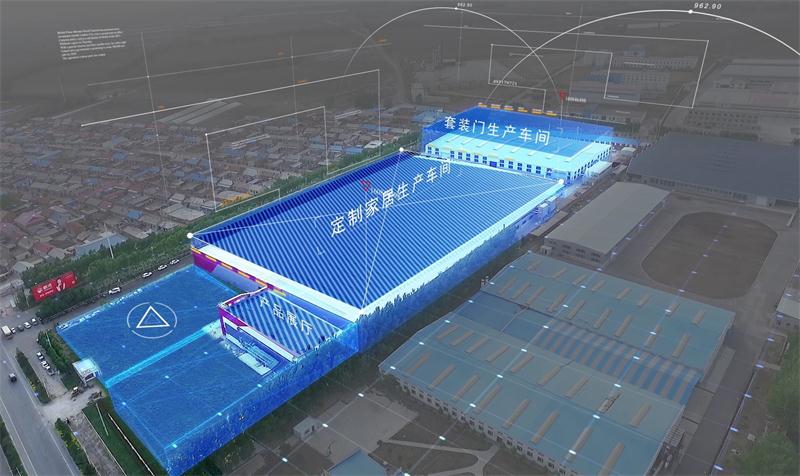 鸿运国际家居板材出产基地