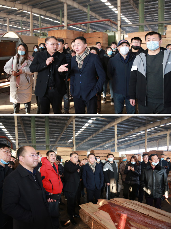鸿运国际大连出产基地参观